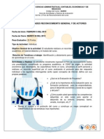 Guia de Actividades y Rubrica de Evaluacion Reconocimiento General y de Actores 2013 Evaluacion Pro