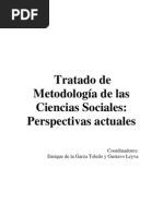 De La Garza Leyva Tratado de Metodologa de Las Ciencias Sociales Libro Completo