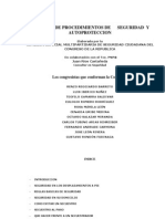 CARTILLA DE PROCEDIMIENTOS DE SEGURIDAD Y AUTOPROTECCION Tamño A4