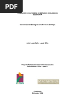 CaracterizacionEcologicadelaprovinciadelNapo-110610