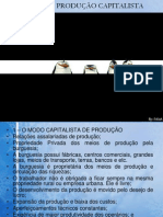 Modo de Produçâo Capitalista 2° Ano