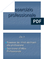 L'Esercizio Professionale