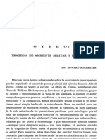 Tragedia de Ambiente Militar Y Domestico