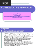 Download Communicative Approach by pramukh_swami SN13917421 doc pdf