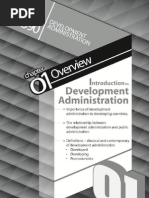 1.Introduction to Development Administration
