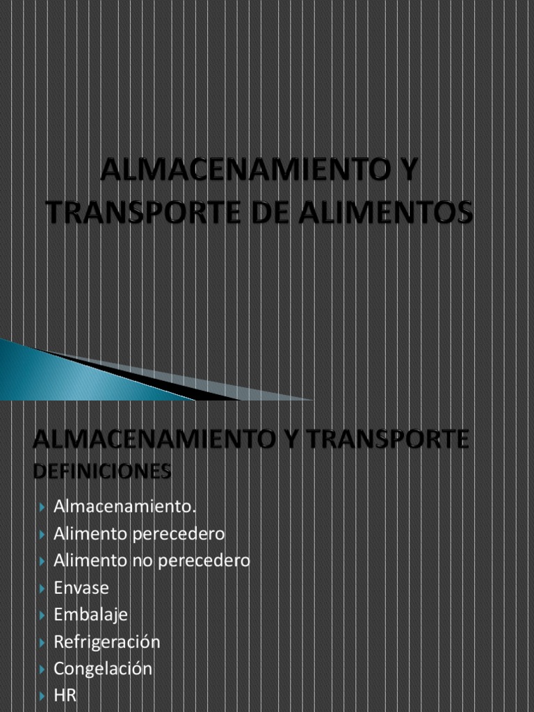 Almacenamiento y transporte de alimentos perecederos fotografías e