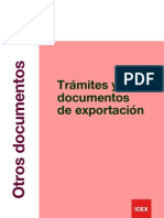 Tramietes y Documentos de Exportacion