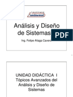 Analisis y Diseno de Sistemas II - Diapositivas PDF