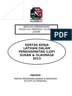 Kertas Kerja LDP Sukan