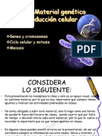 Material Genetico y Reproduccion Celular 2013 PDF