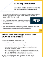 International Rate Parity