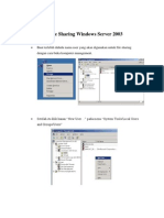 File Sharing Windows Server 2003
