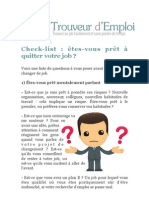 TrouveurdEmploi Pret Quitter Votre Job