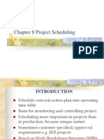 Ch08 Project Scheduling