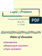 Printers Types Impact Non-Impact