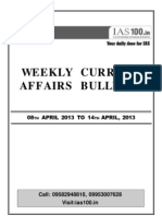 Weekly 08 To 14 April 2013 For