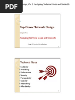 Analyzing Technical Goals and Tradeoffs