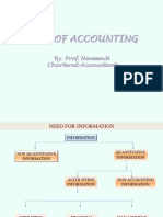 1 2 3 of Accounting: By. Prof. Naveen.N Chartered Accountant