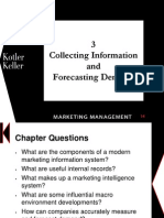 Chapter 3 - Collecting Information and Forecasting Demand