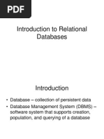 Relational Database