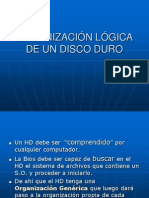 Organización Lógica de Un Disco Duro