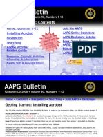 AAPG Bulletin: Getting Started: Contents