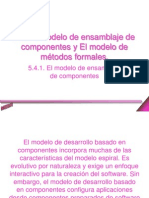5.4. El Modelo de Ensamblaje de Componentes y El Modelo de Métodos Formales