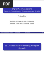 Chap13 Fading Channels I