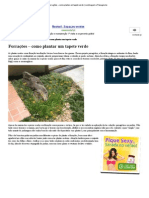 Forrações - Como Plantar Um Tapete Verde - Jardinagem e Paisagismo PDF