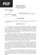 Quitclaim(Resign)  Affidavit