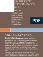 Kinesiologia en La Argentina