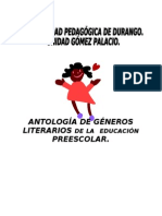 Antologia Generos Literarios 2004