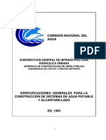 Especificaciones Generales de Construccion 006