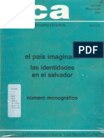 El país imaginado, las identidades en El Salvador