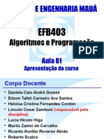 Aula 01 - Apresentação Do Curso