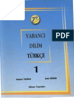 Yabanci Dilim Turkce 1 PDF