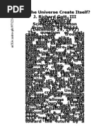 Can the Universe Create Itself