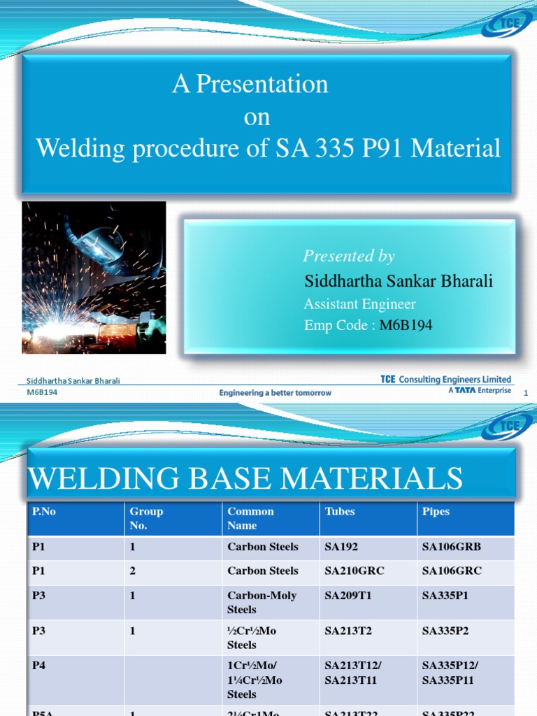 P91 Welding Procedure Overview | PDF | Welding | Construction