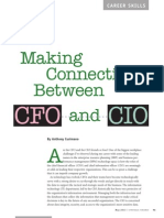 Making Connections Between CFO and CIO - Strategic Finance May 2013