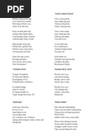 Lirik Lagu Rasa Sayang Hey