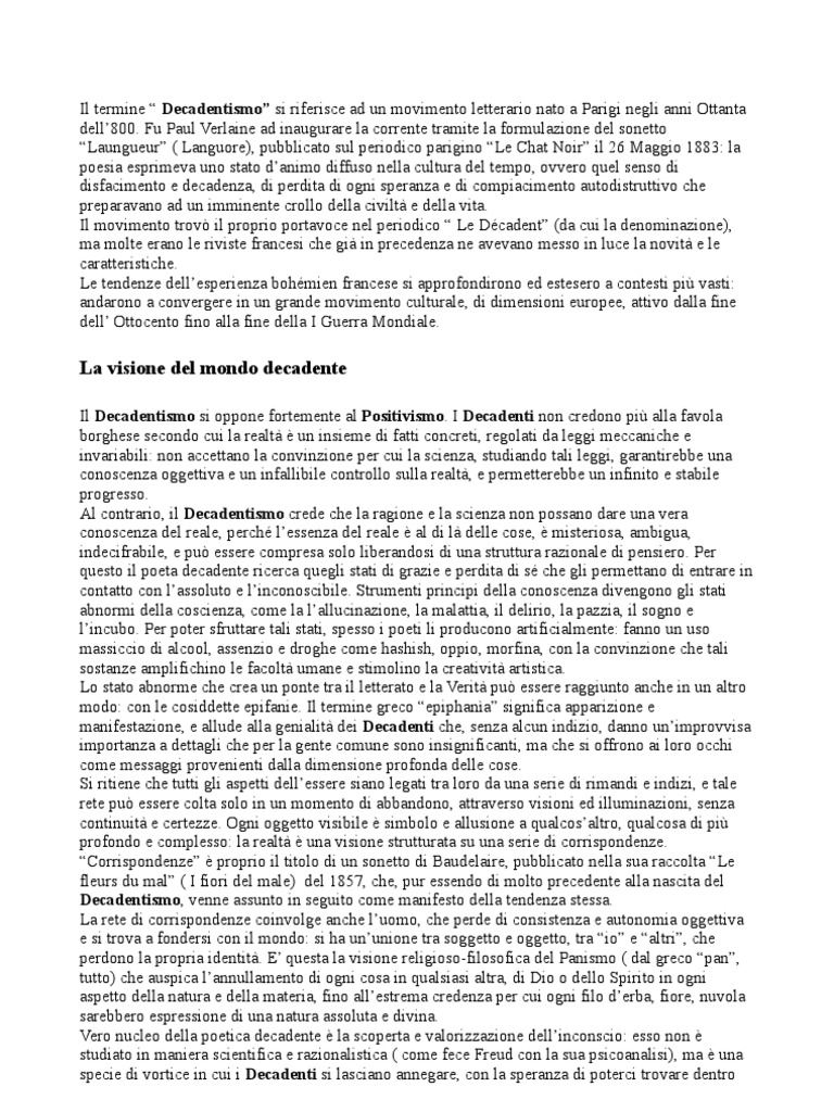 Decadentismo