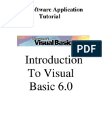 VB6 Tutorial Introduction
