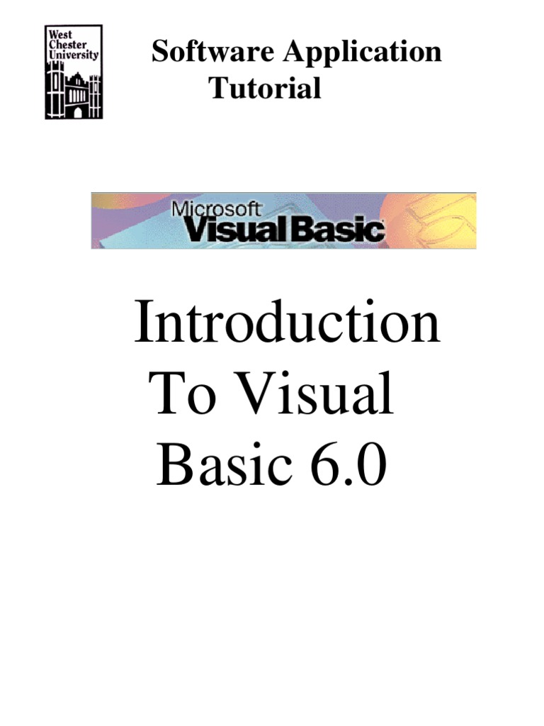Visual Basic 6.0 | Basic | Graphical User Interfaces