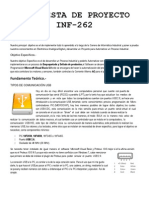 Propuesta de Proyecto Inf-262