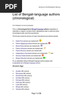Download List of Bengali Authors by Golam Masud SN139304013 doc pdf