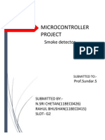 Microcontroller Project: Smoke Detector