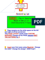 First:: File Save As Word ID# (J:) Click Documents Save