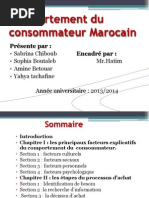 Download Comportement Du Consommateur Marocain 2 by Amine Betouar SN139323035 doc pdf