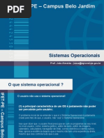 INTRODUÇÃO A SISTEMAS OPERACIONAIS