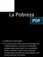 La Pobreza Formacion Sociocultural